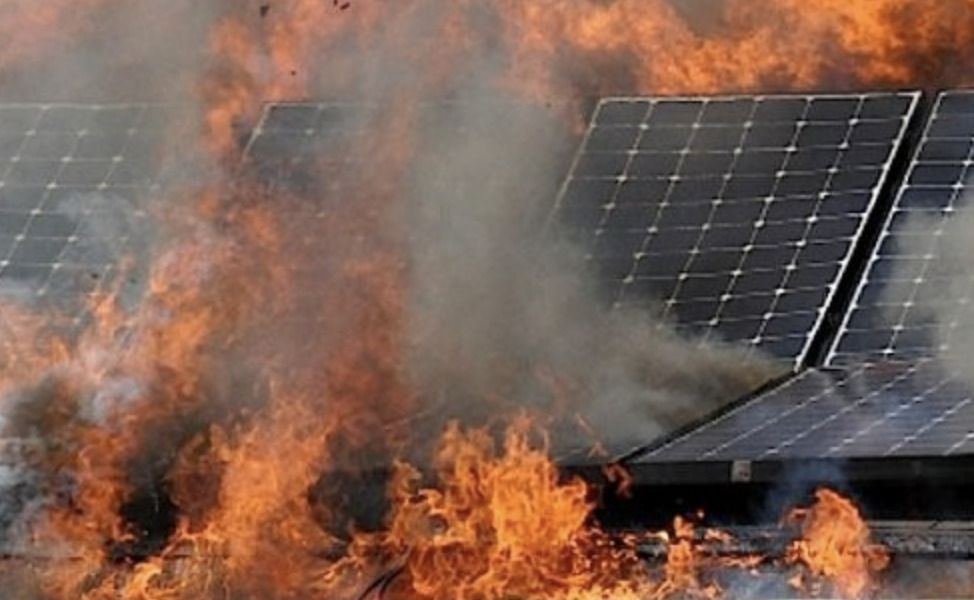 Fake solar panel